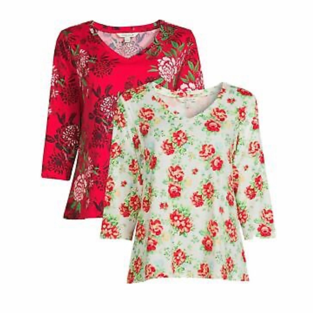 Brand New With Tag! The Pioneer Woman LS V-Neck Tee